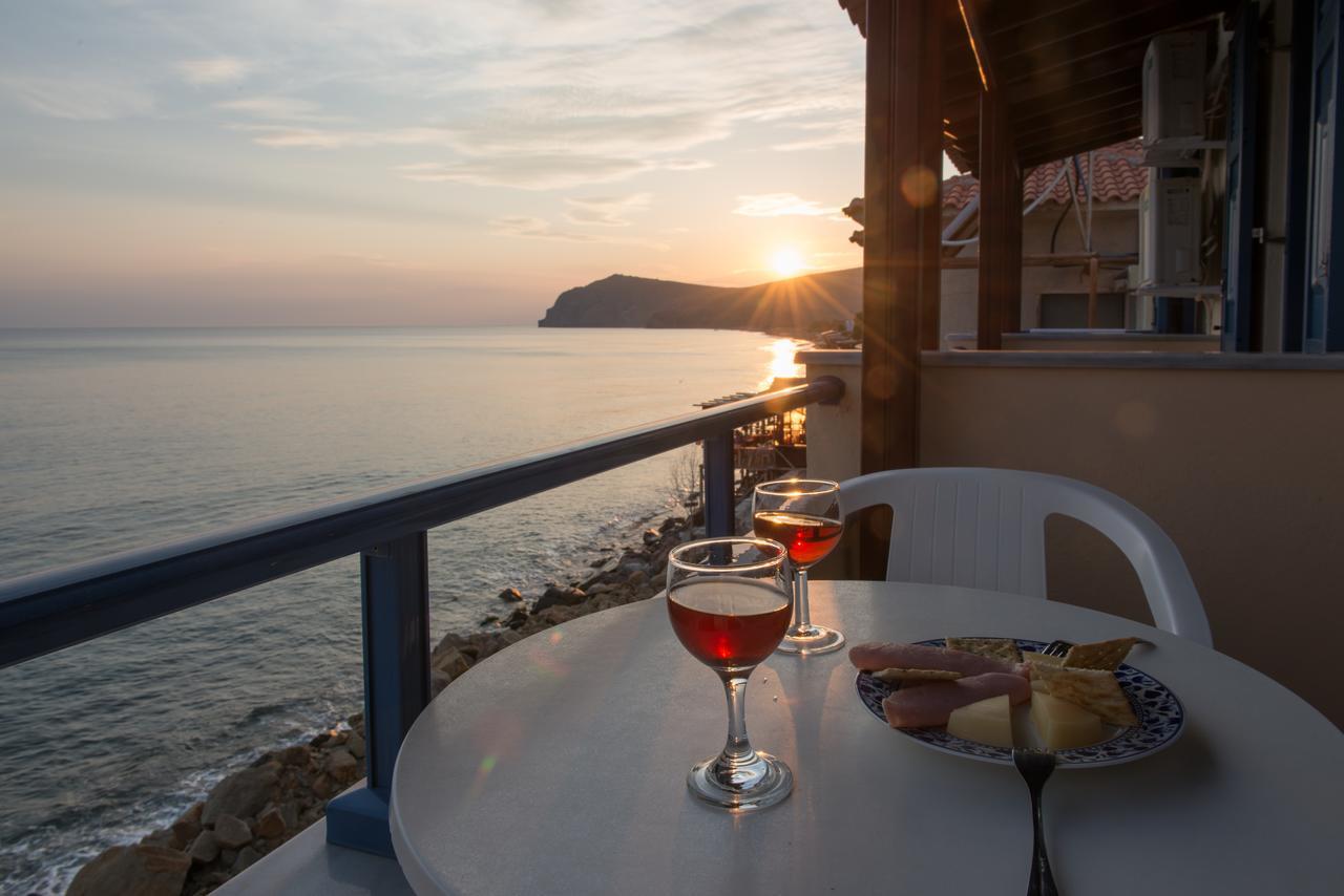 Hotel Kyma 스칼라 에레수 외부 사진